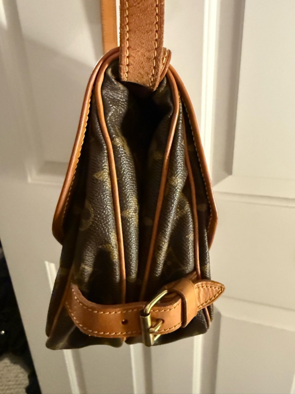 Louis Vuitton Monogram Crossbody Saddle Bag - Brown/Tan - Picture 3 of 7